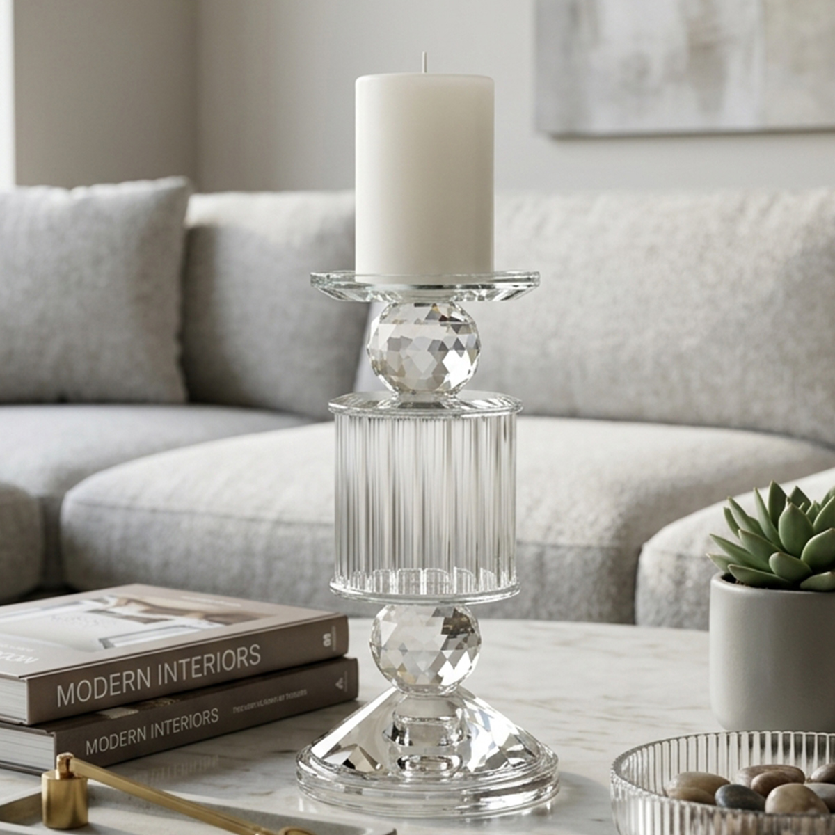 Candle Holder Crystal | Home Fragrances | Candle Holders Candle Holder Crystal | Home Fragrances | Candle Holders