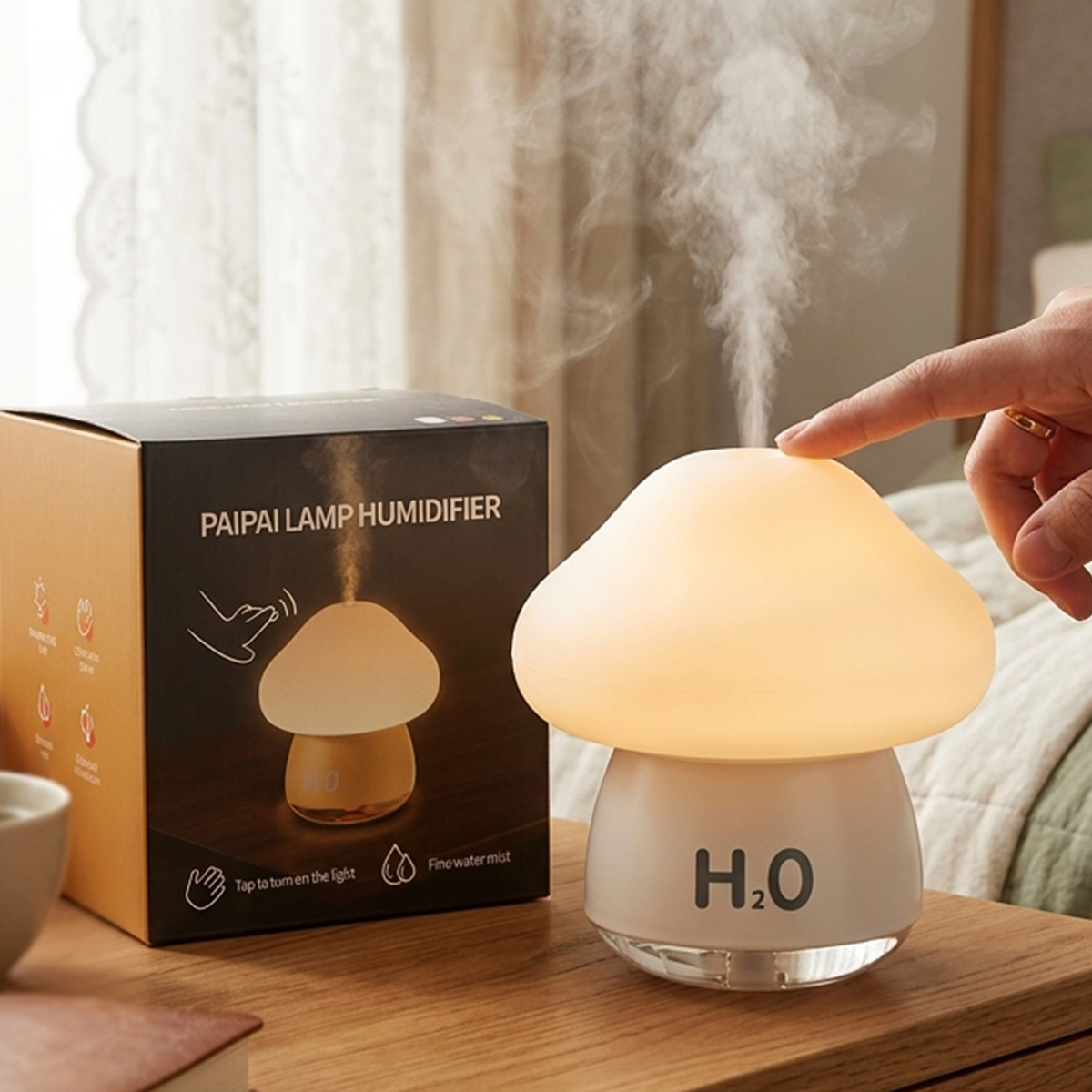 Humidifier Desk Lamp