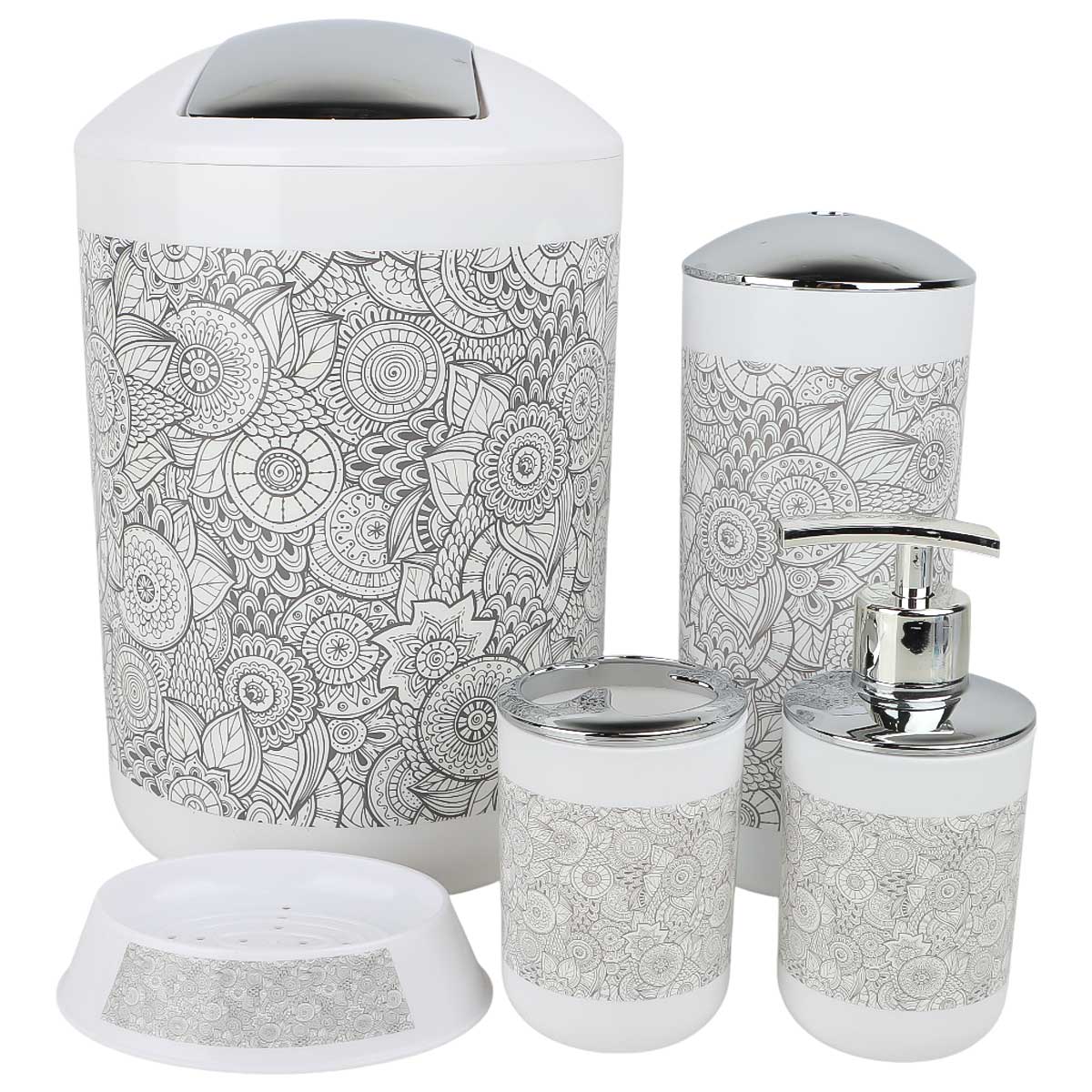 4 In 1 Bathroom Accessories Set