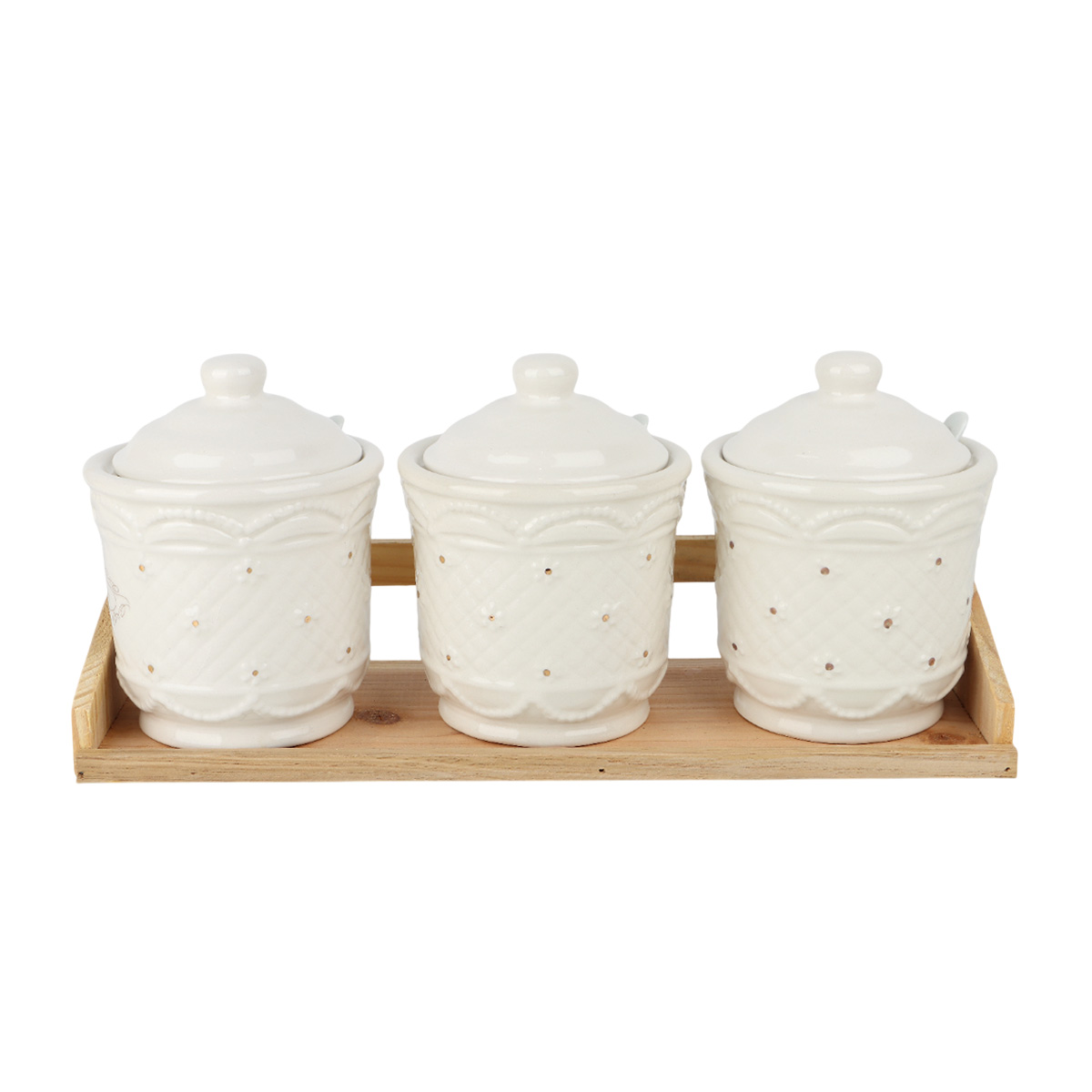 Ceramic Spice Set 3 Pieces