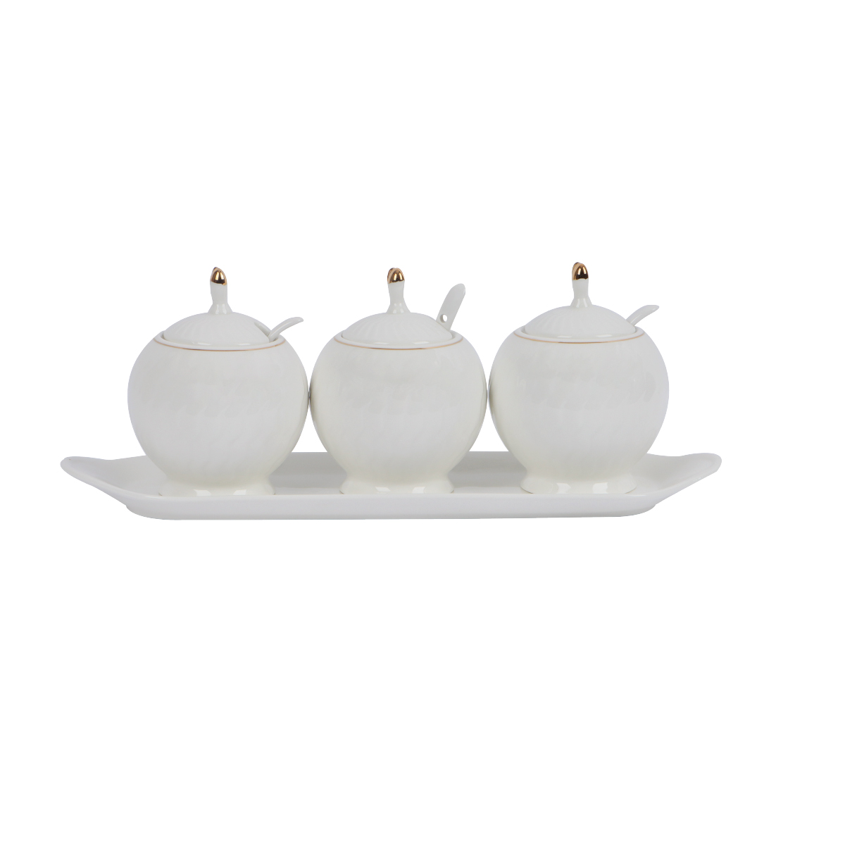 Ceramic Spice Set Assorted 4 Pieces