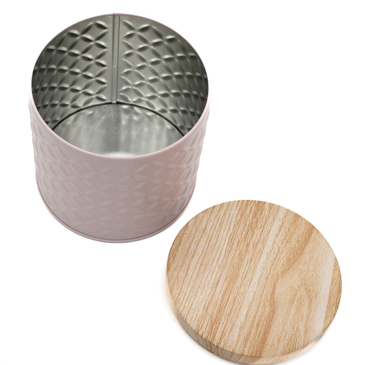 Round Metal Storage Box