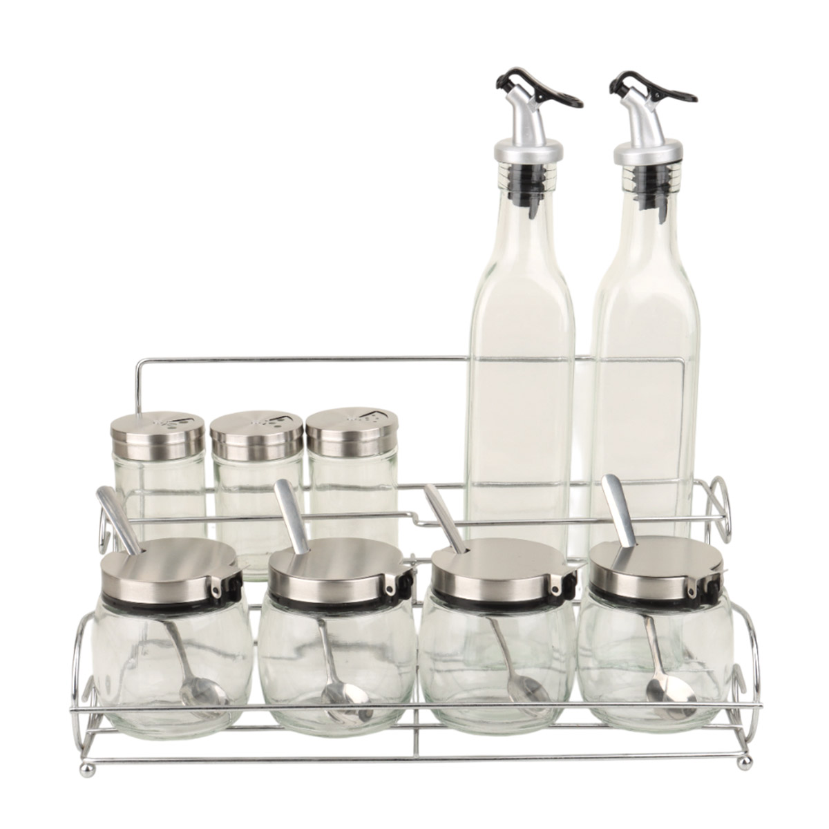 Spice Set With Stand 9 Pieces JY5503A