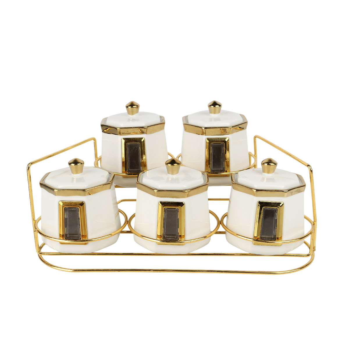 Ceramic Spice Set 5 Pieces