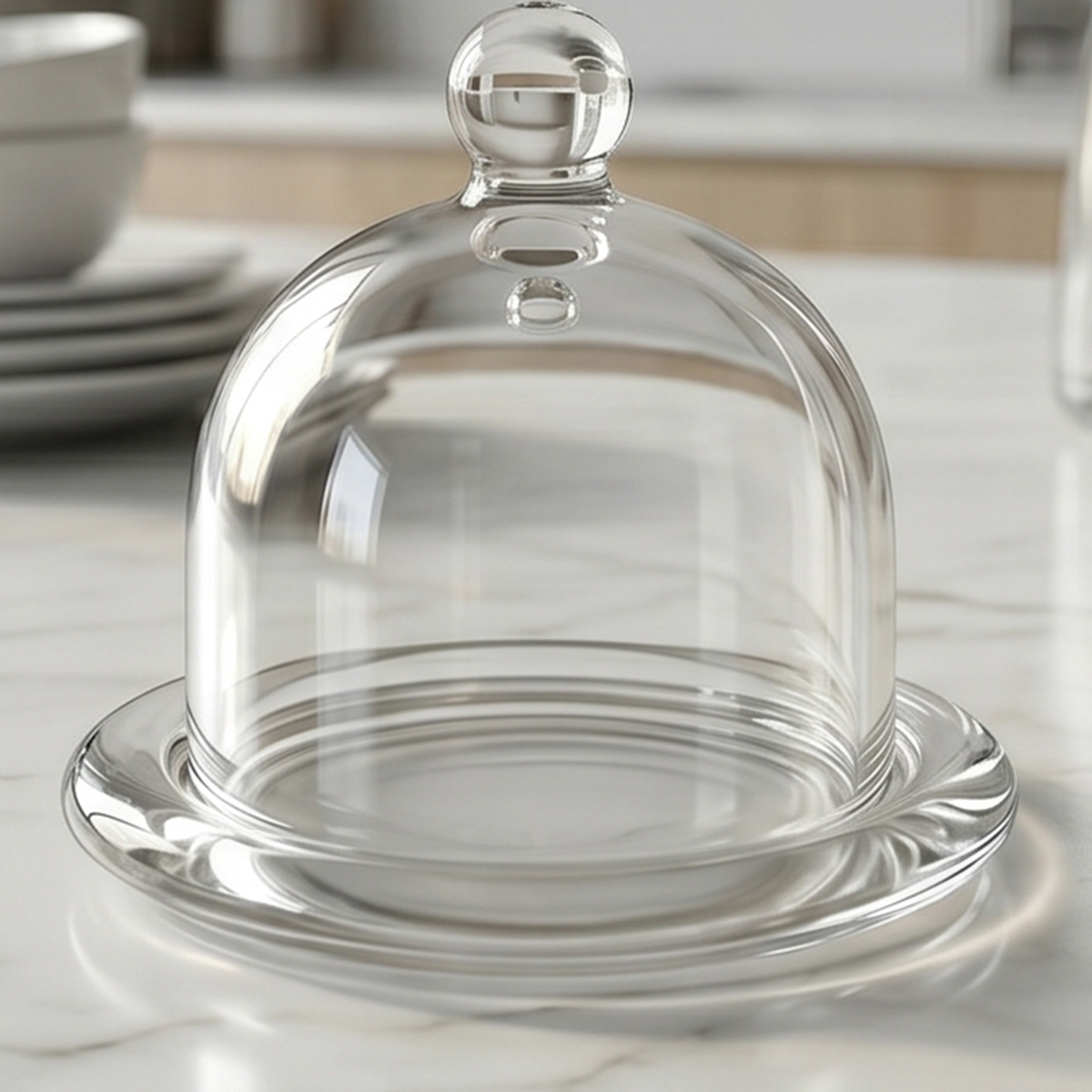 Glass Butter Dish