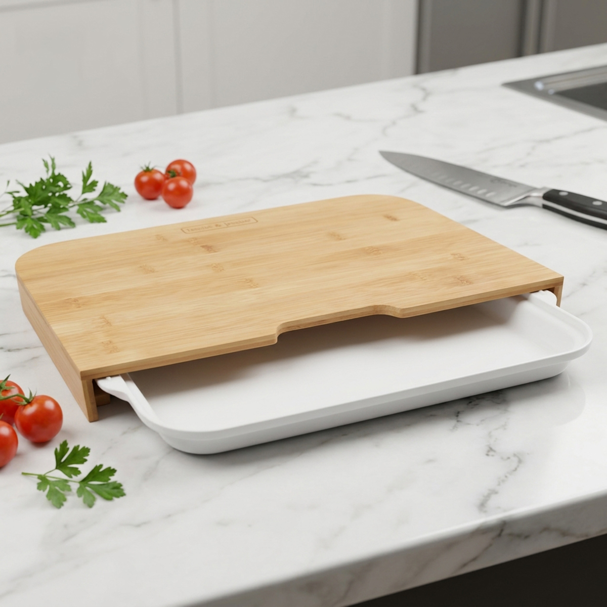 Chopping Board with Storage