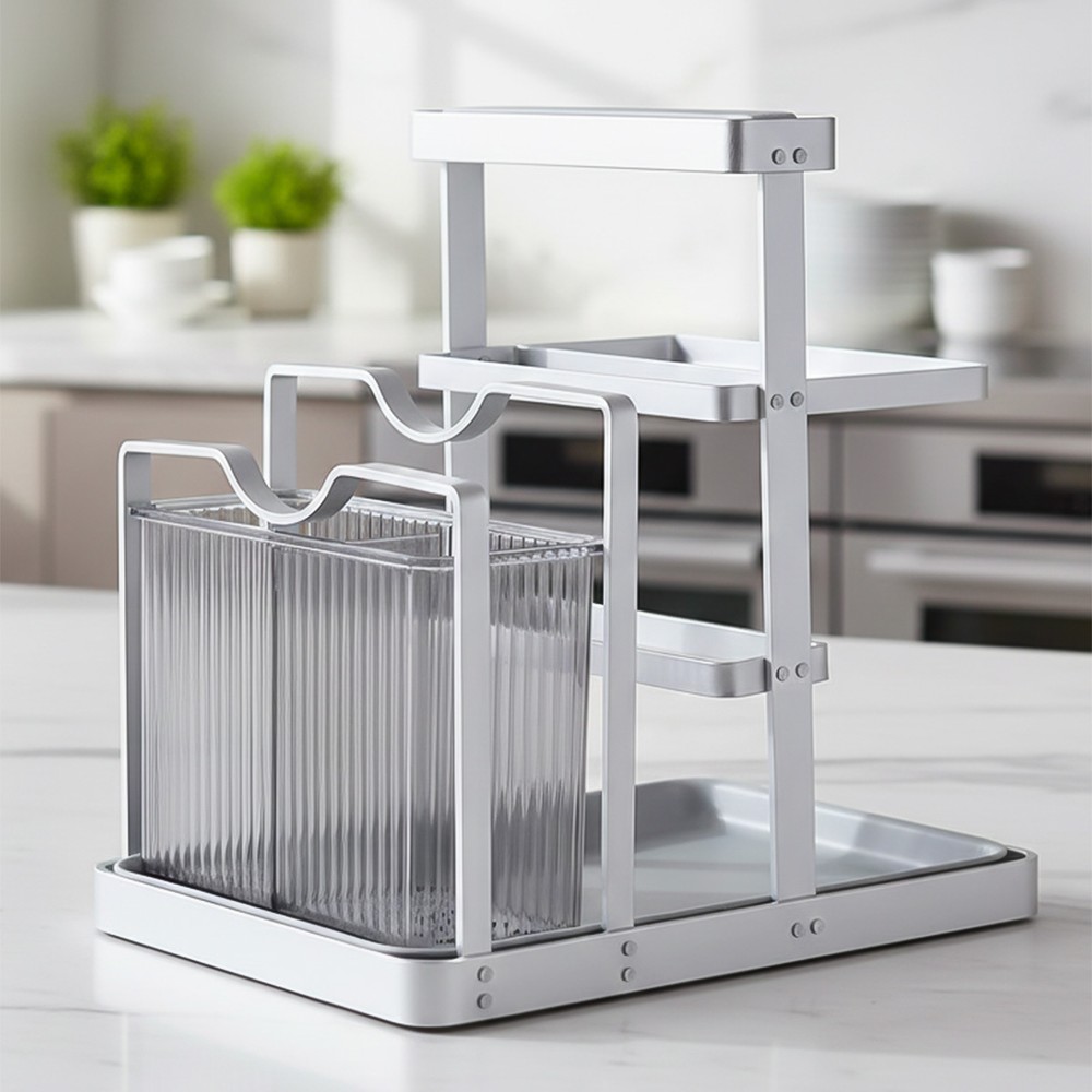 Kitchen Organation Rack Metal