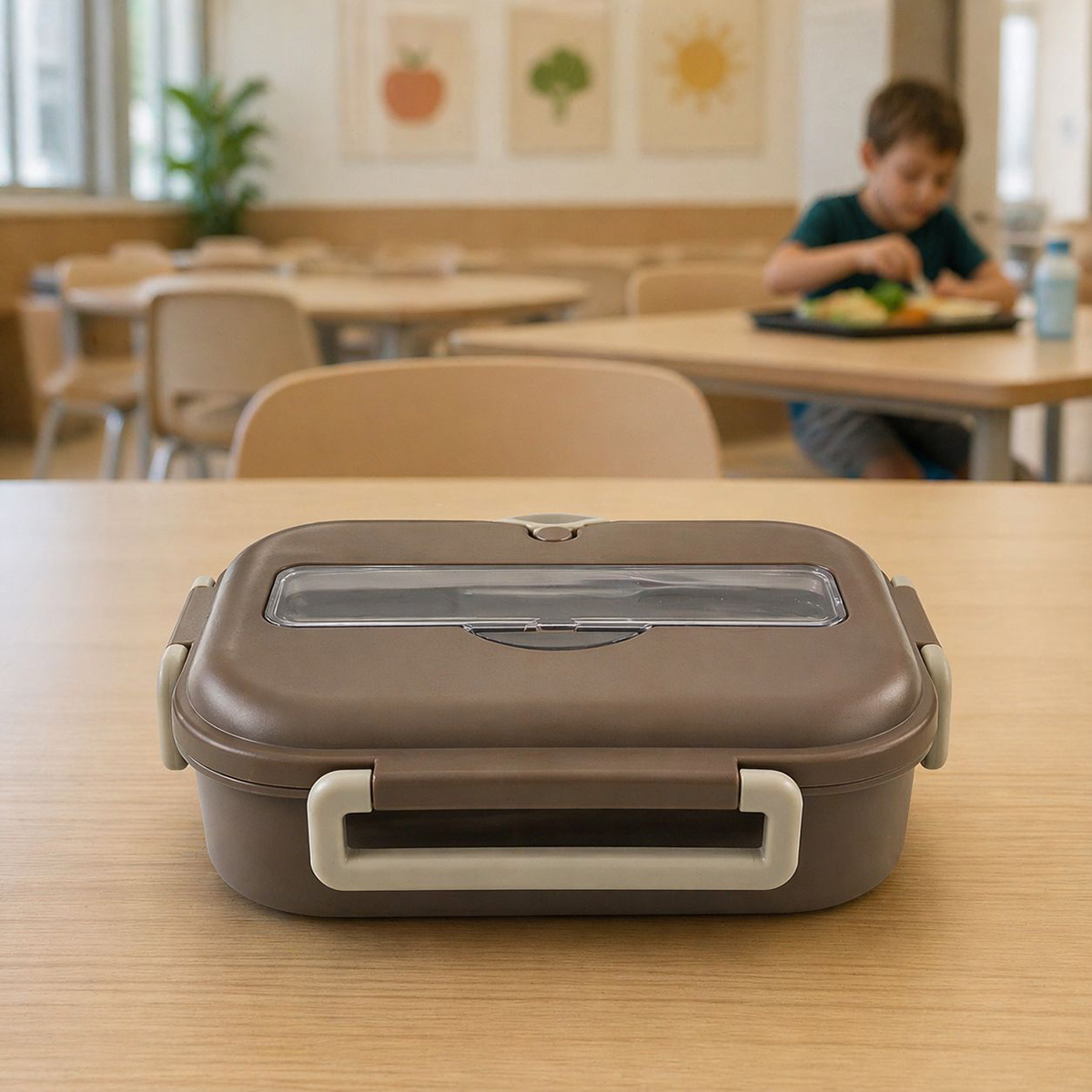 Lunch Box Stainless Steel 1000ml