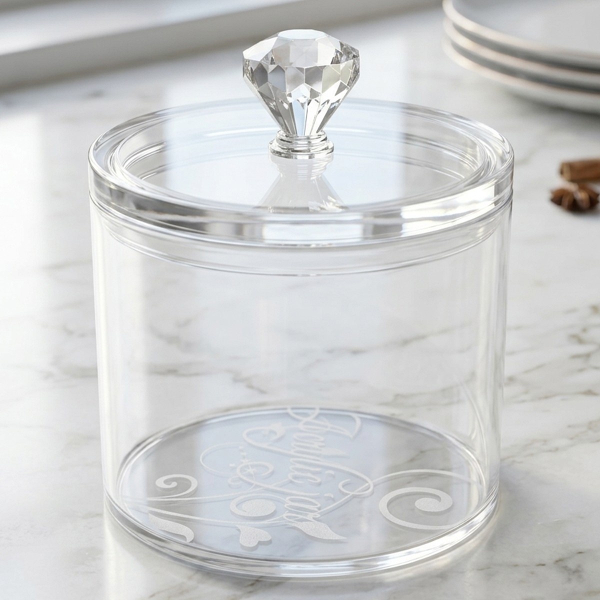 Acrylic Storage Jar