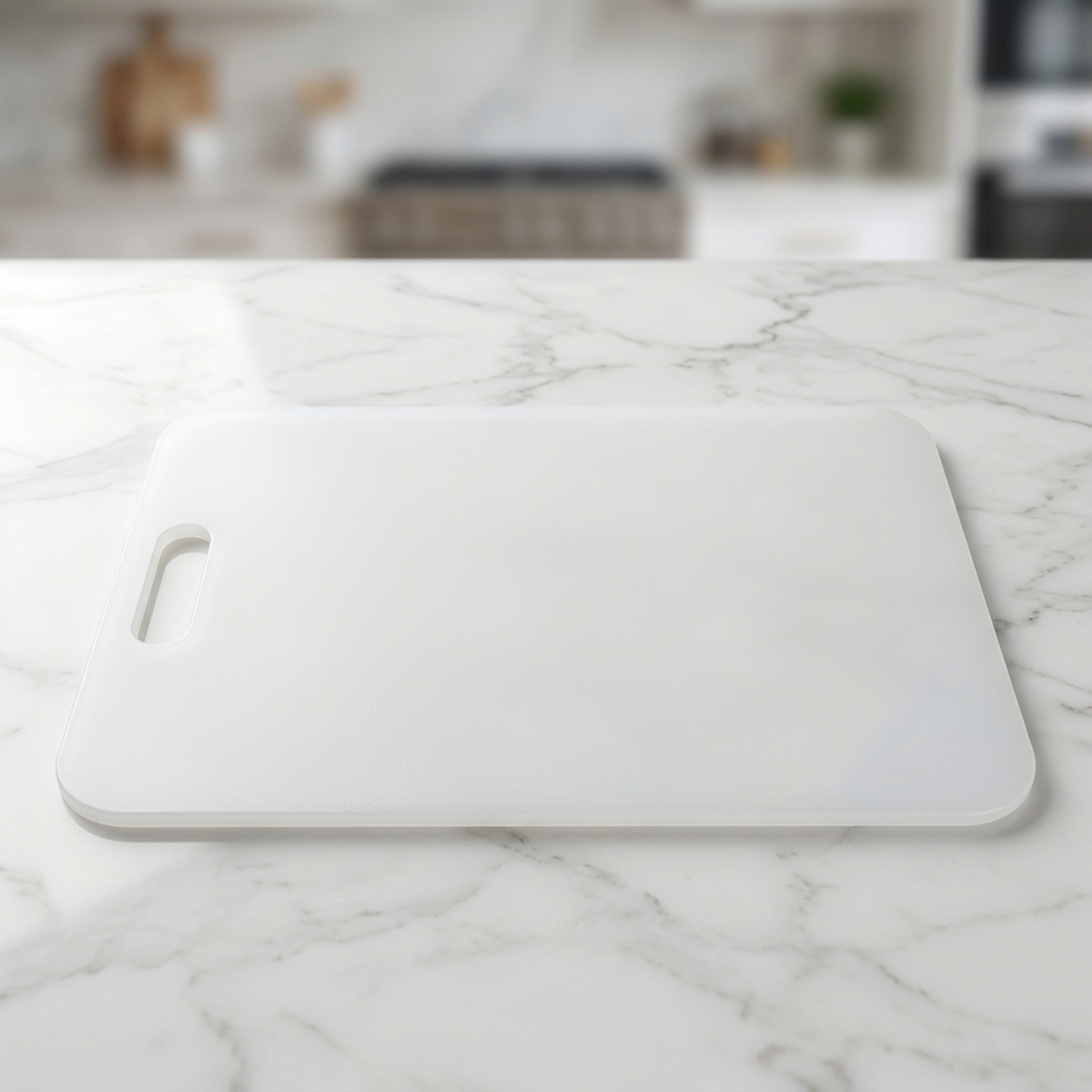 Minimalist Kitchen Cutting Board White