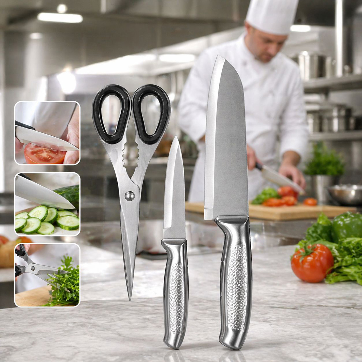 Knife Set 3 Pieces