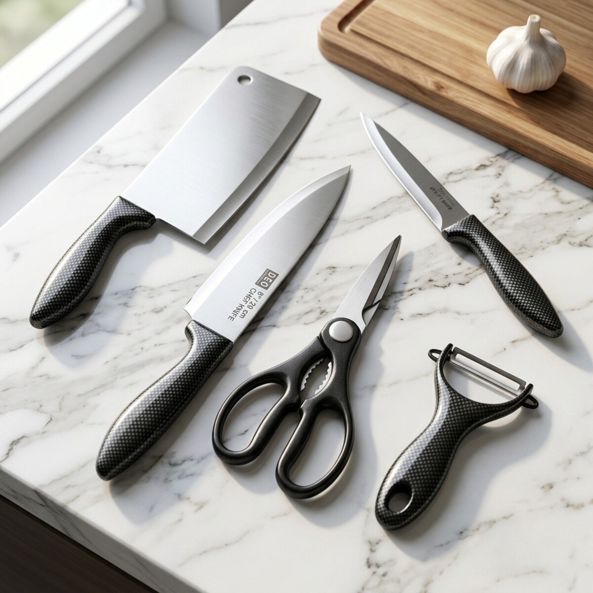 Kitchen Knife Set 5 Pieces