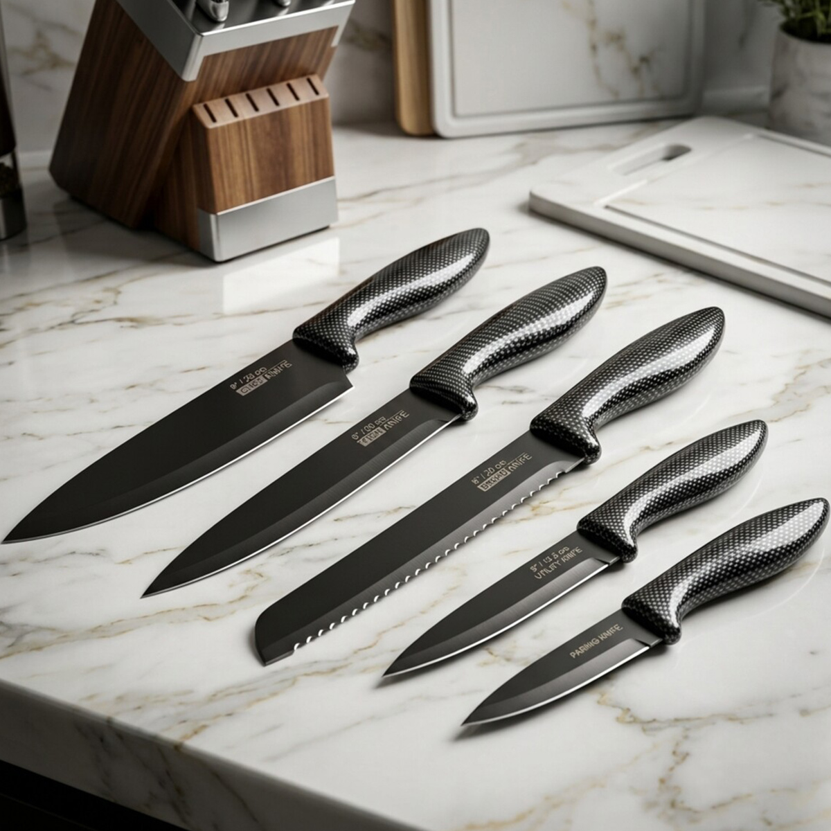 Kitchen Knife Set 5 Pieces