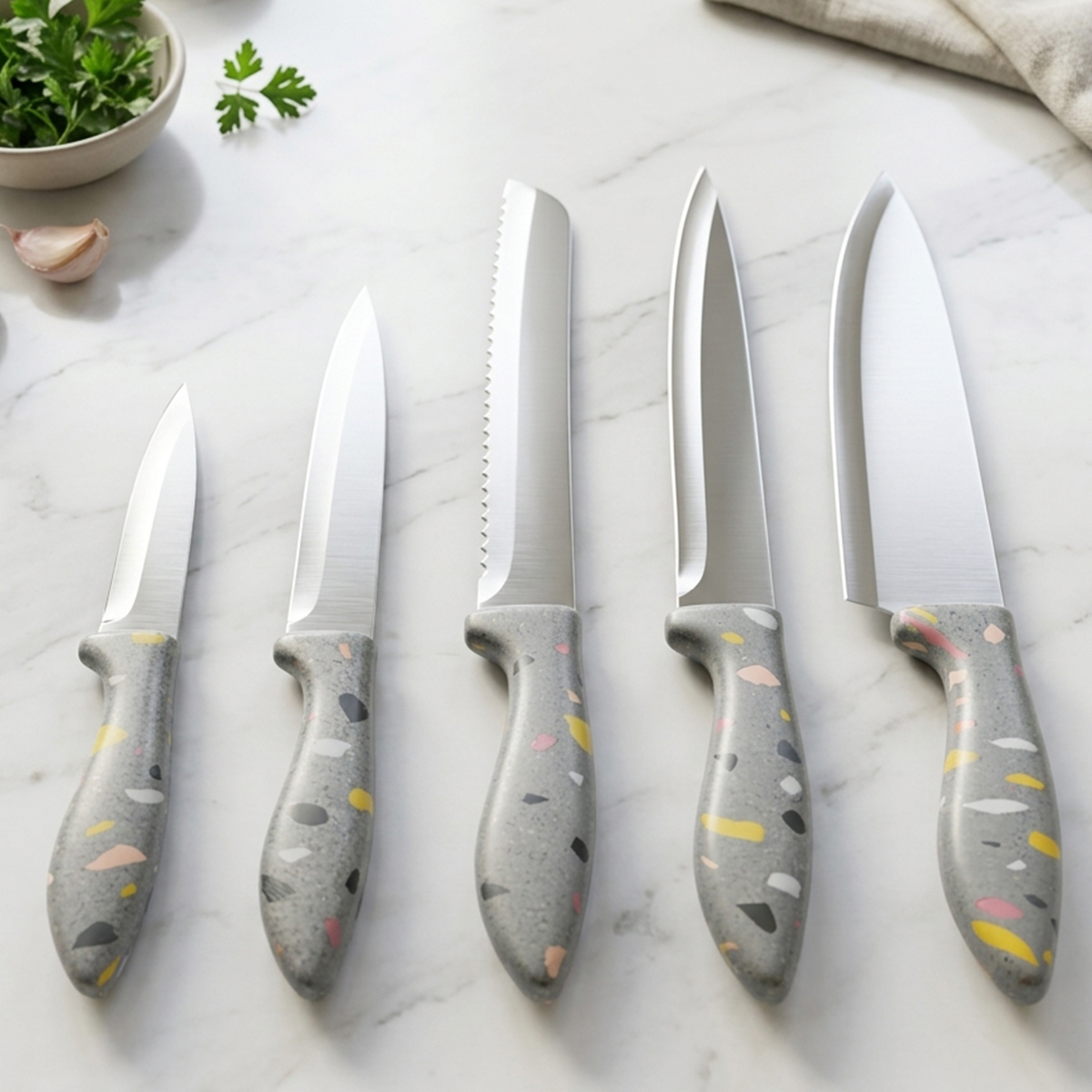 Kitchen Knife Set 5 Pieces