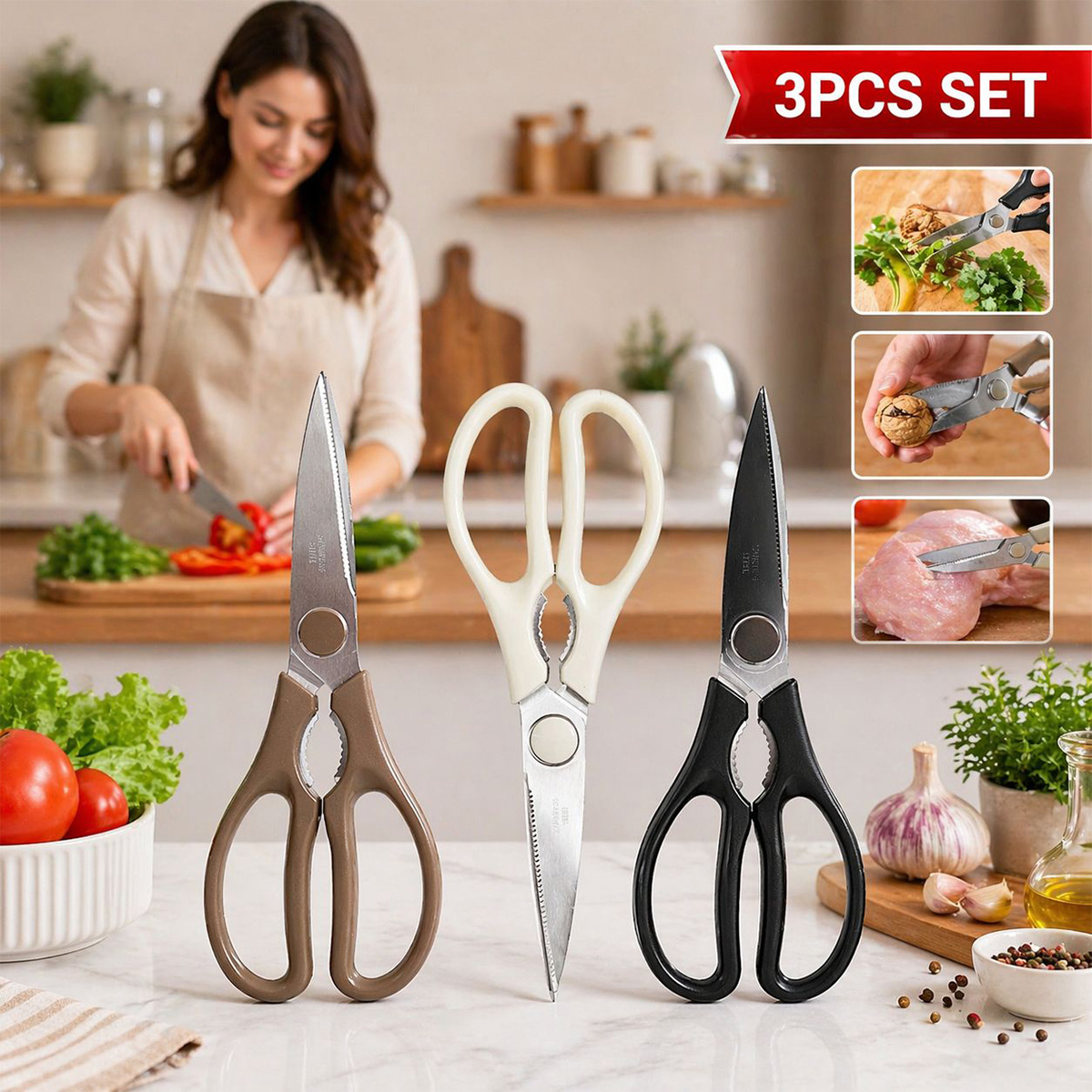 Scissors 3 Pieces