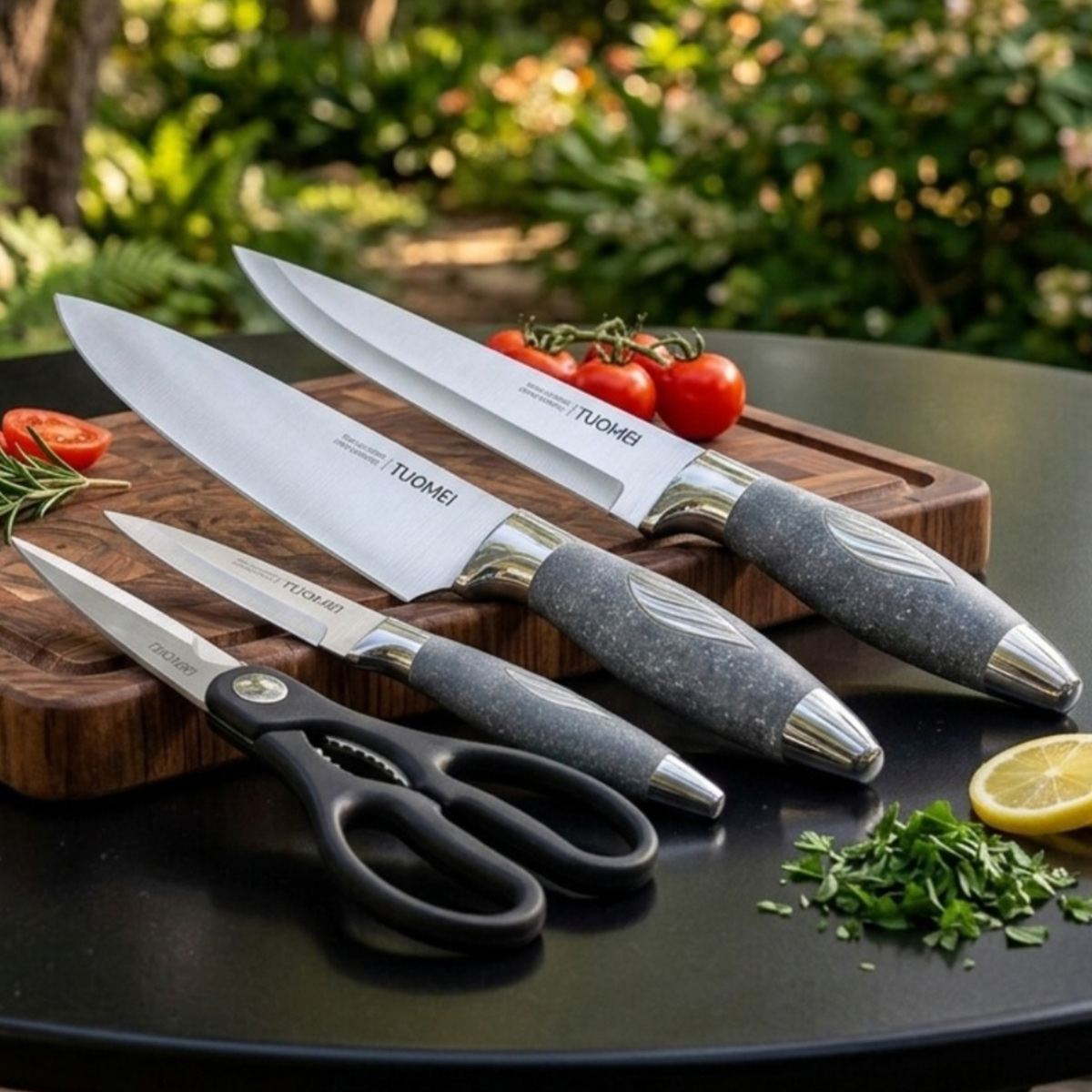 4 Pieces Knife Set