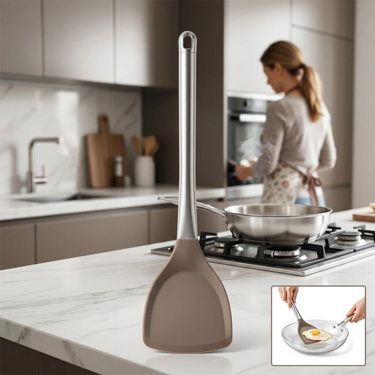 Skimmer Full Stainless Steel Silicone