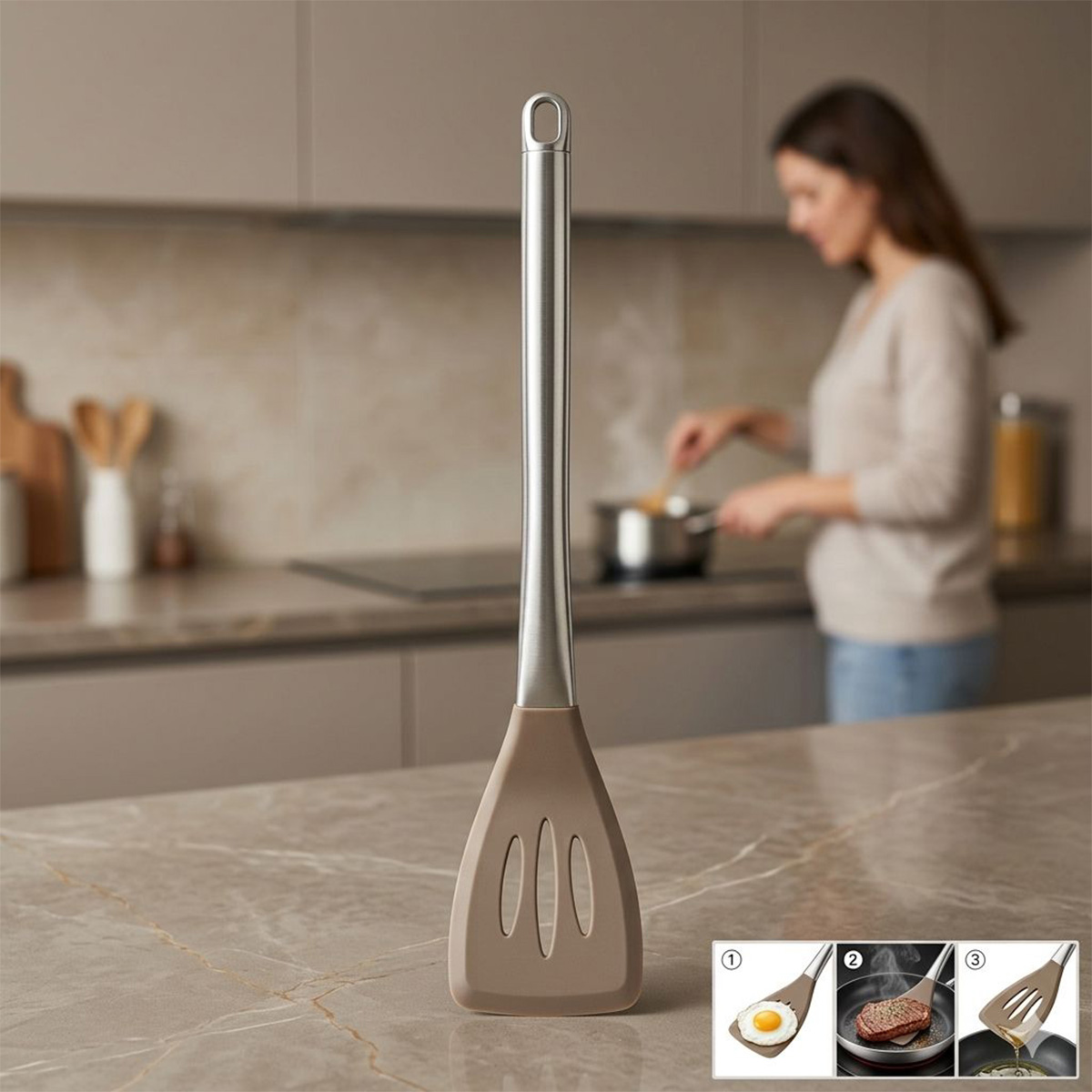 Skimmer Full Stainless Silicone