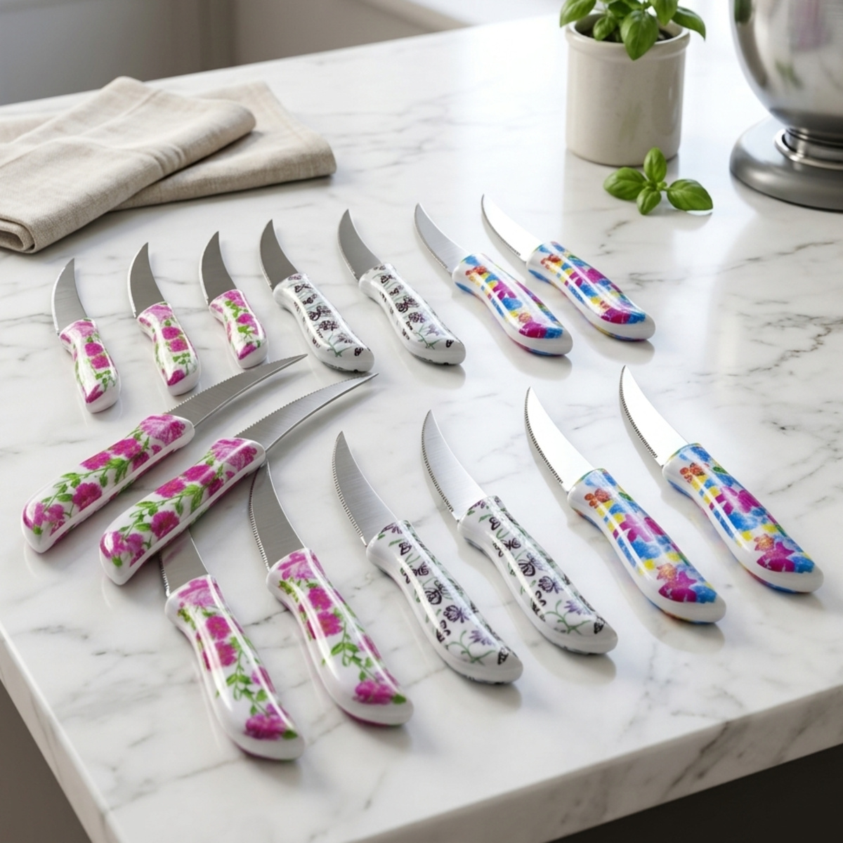 Fruit Knife Set 12 Pieces