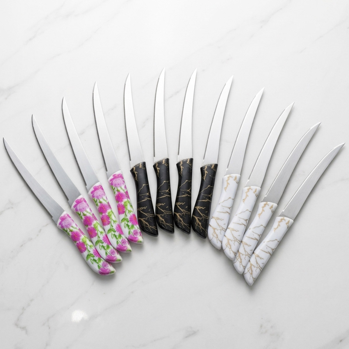 12 Pieces Fruit Knife Set