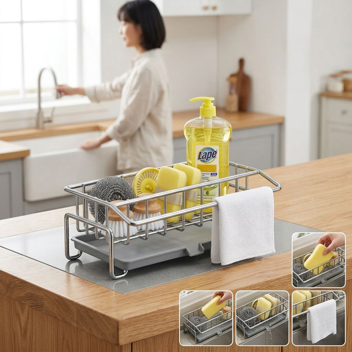 Dishwashing Rack Stainless Steel