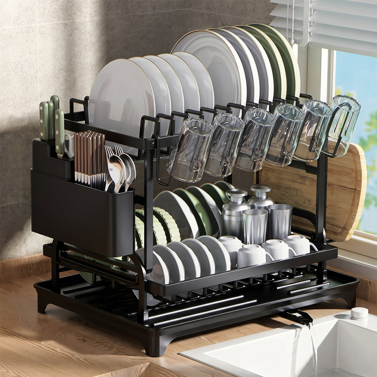 Stainless Steel Over Sink Rack