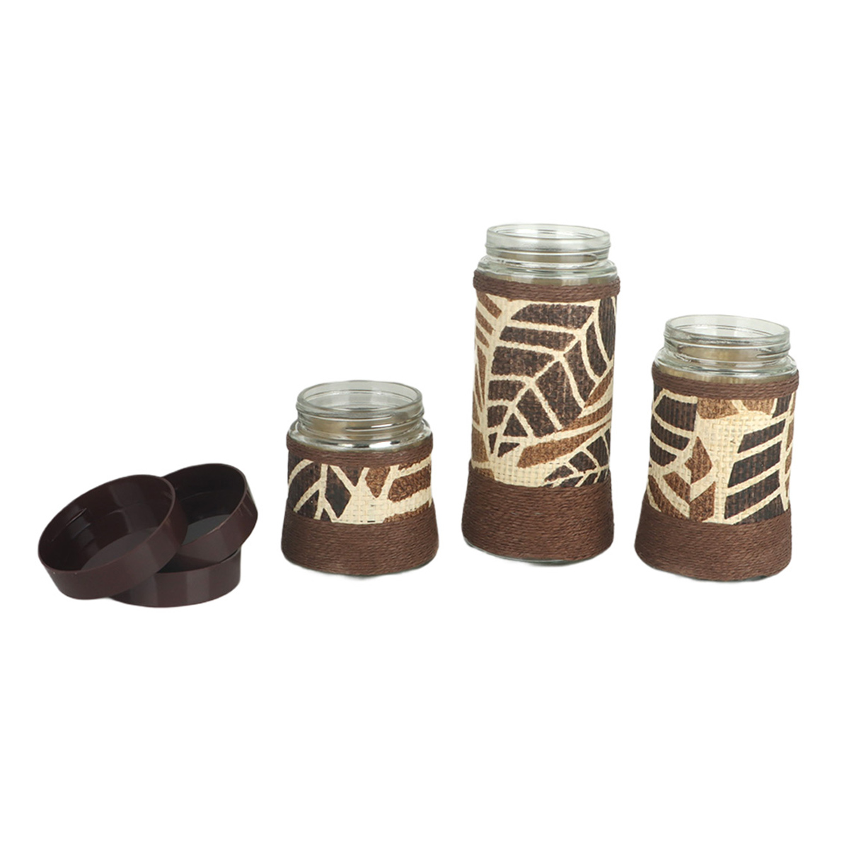 Glass Spice Bottle 3 Pieces