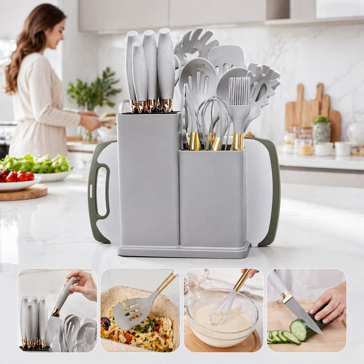 Kitchen Tools 19 Pieces