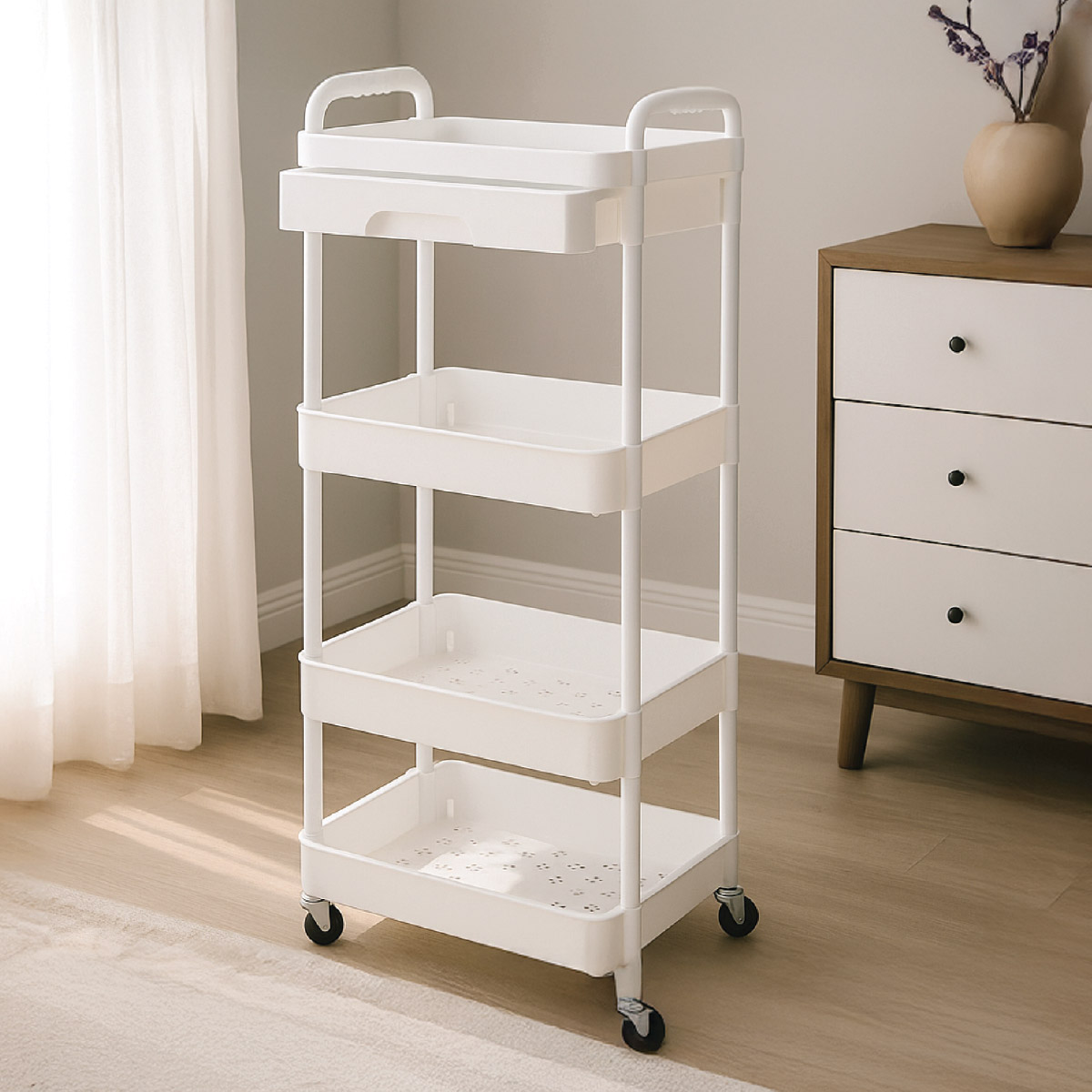 Plastic Vegetable Rack 4 Layer