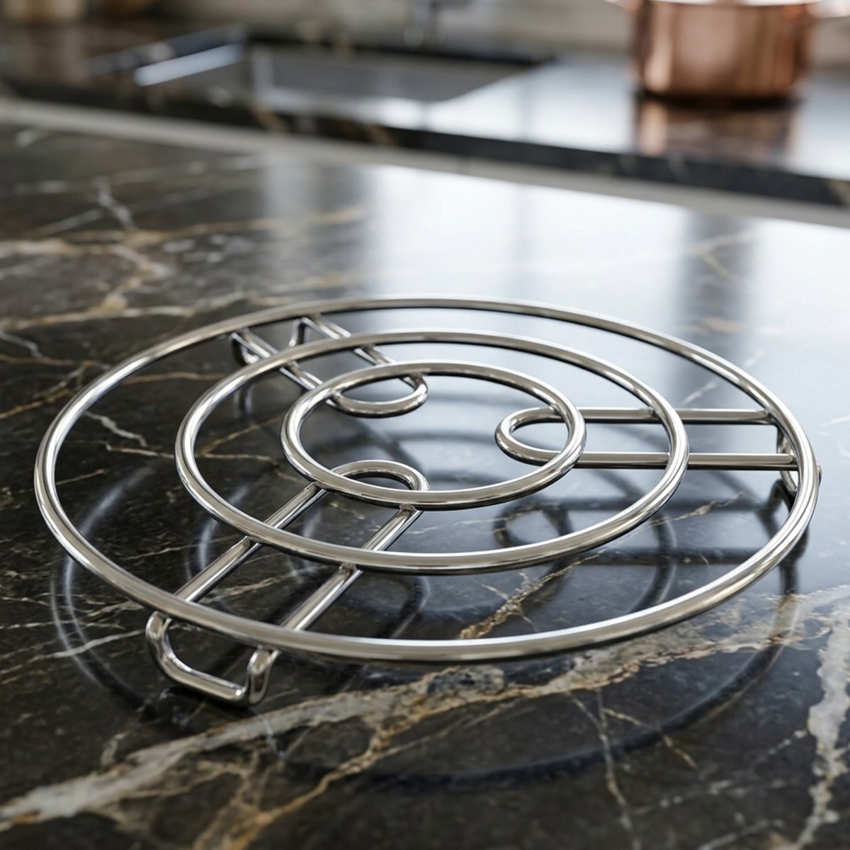 Metal Trivet Coaster Stainless Steel