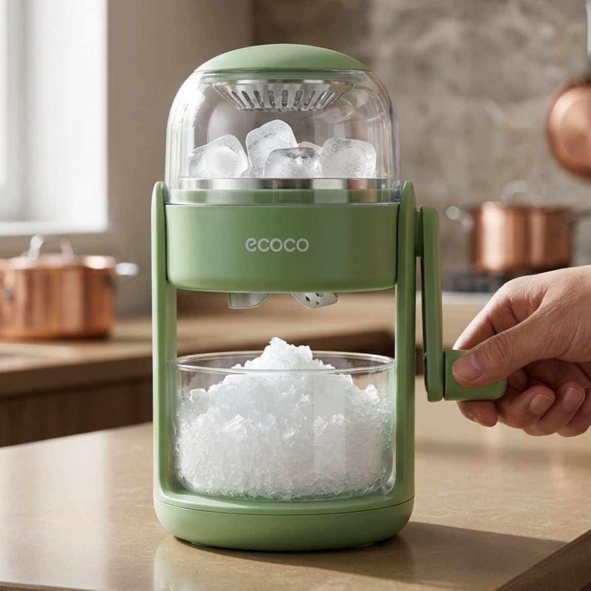 Ecoco Hand Crank Ice Crusher
