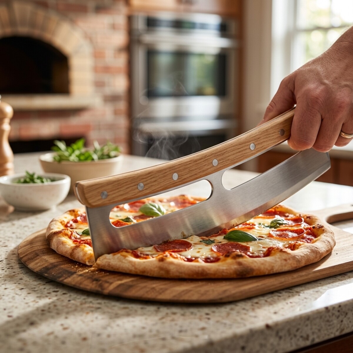 Pizza And Vegetable Cutter Knife