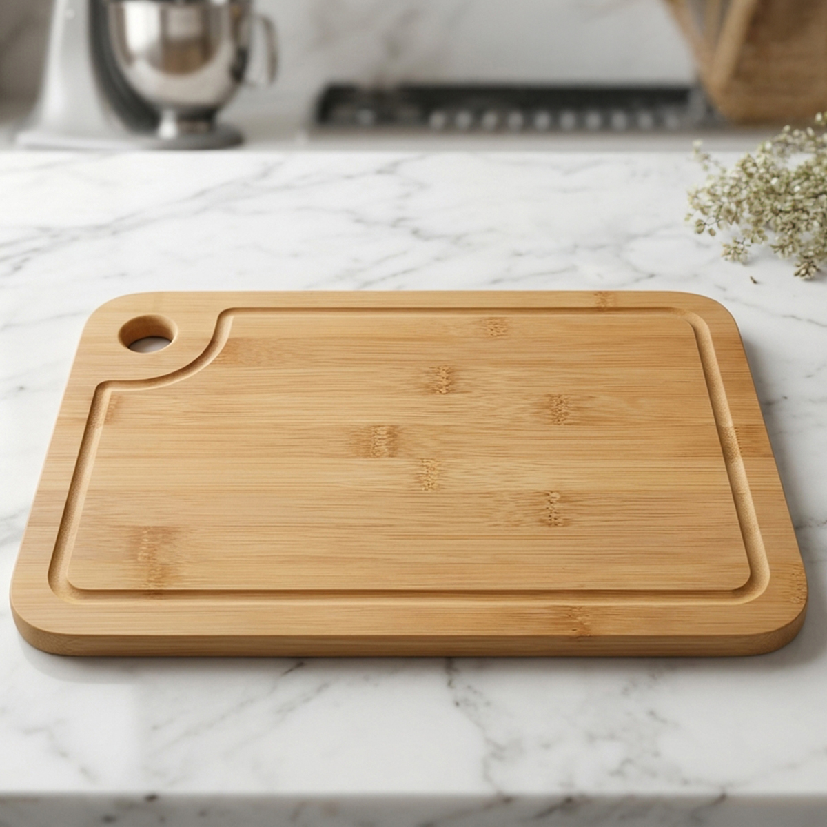 Wooden Cutting Board 40x30x1.3cm