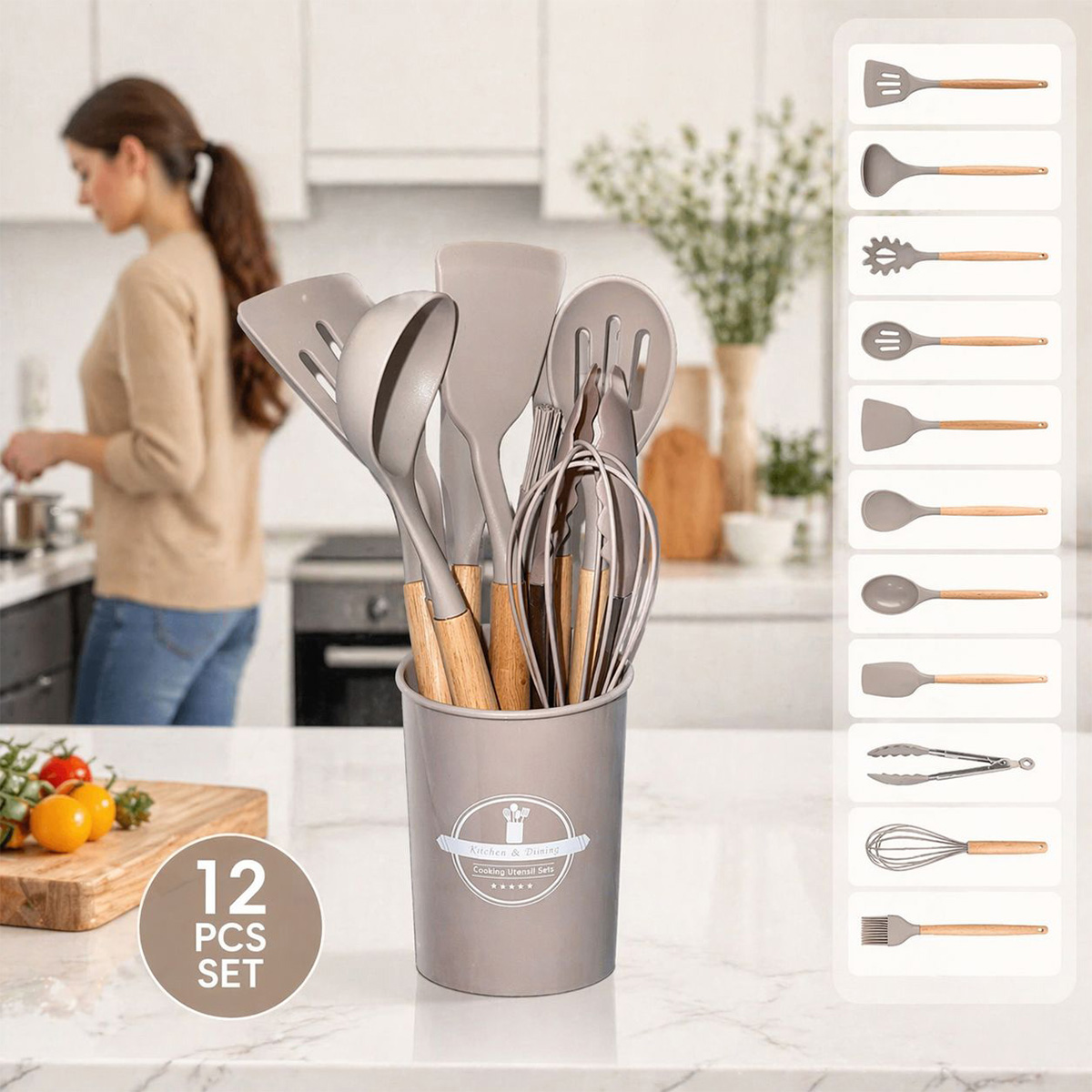 Kitchen Tools Set 12 Pieces