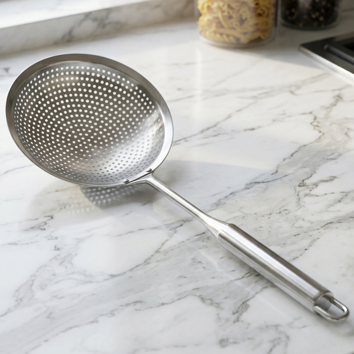 Stainless Steel Skimmer 18 Pieces