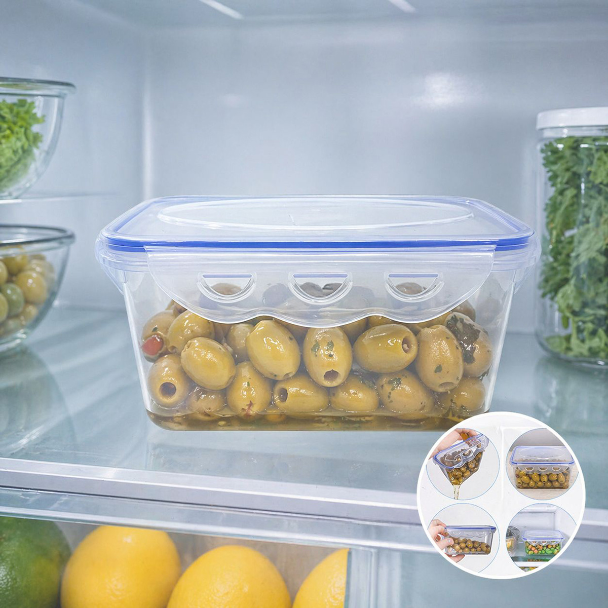 Food Container Rectangle 800ml | Kitchenware | Kitchen Storage & Organizers | Fridge Storage Organizers
