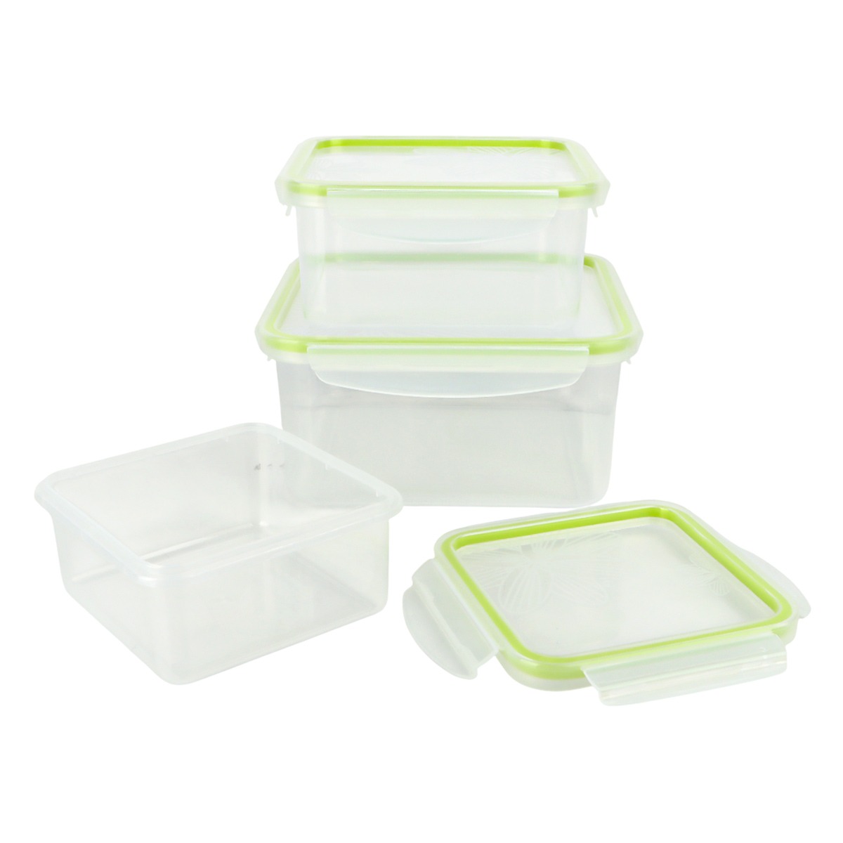 Food Container Plastic 3 Pieces