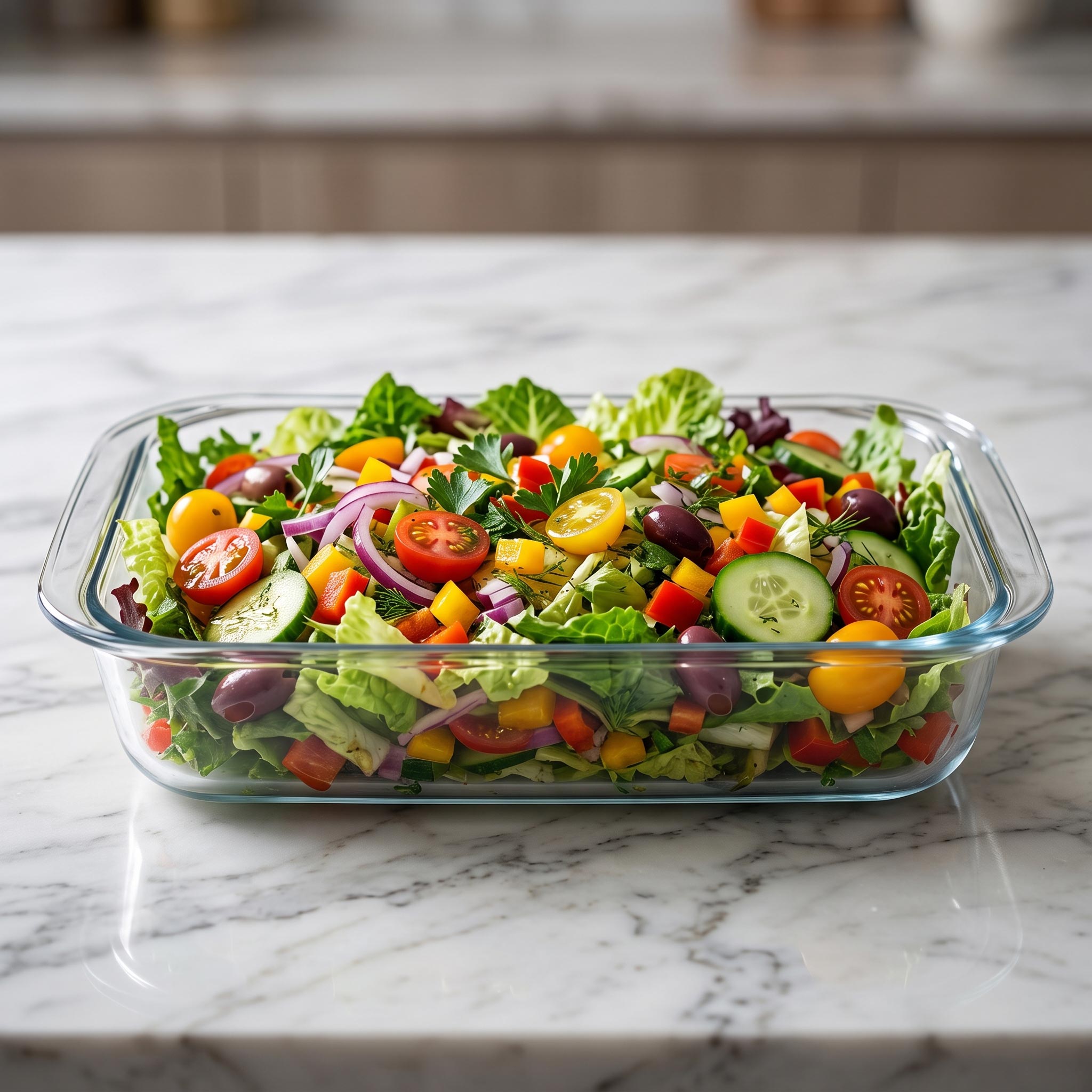 Glass Food Container