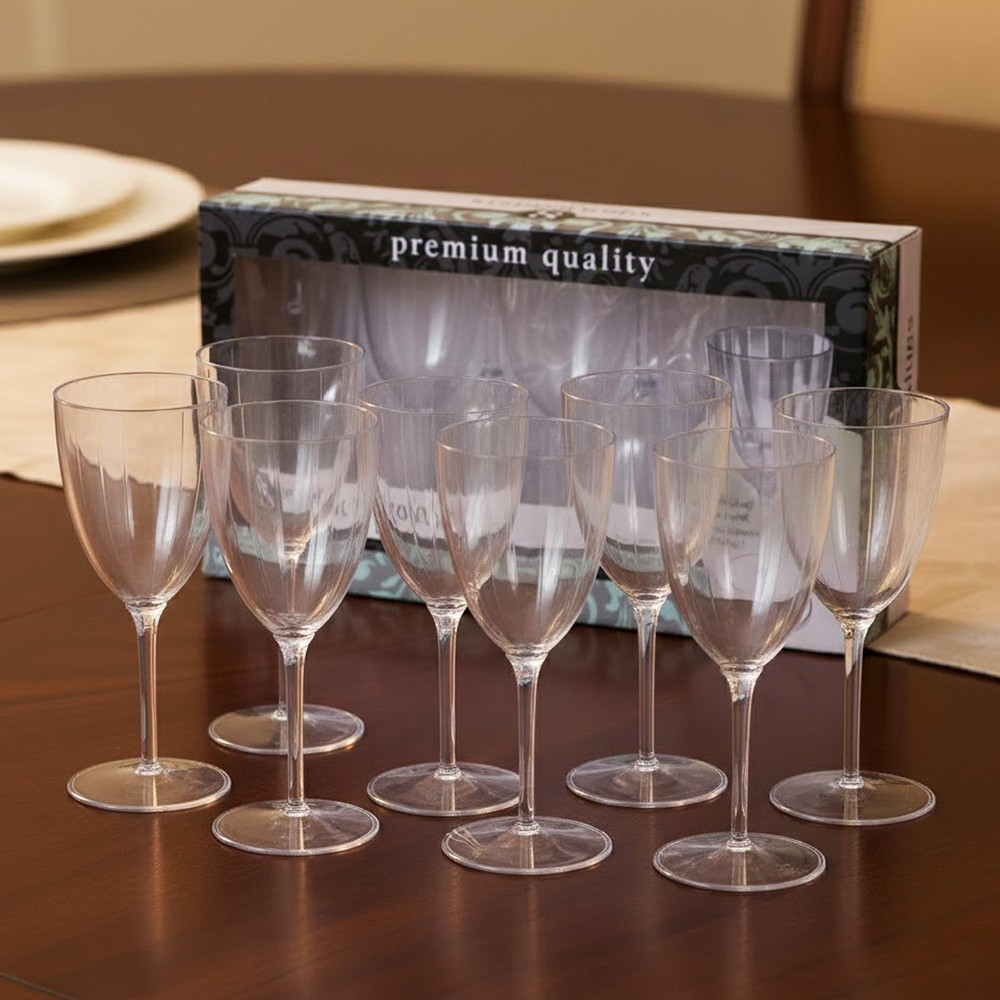 Disposable Goblets 235ml 8 Pieces