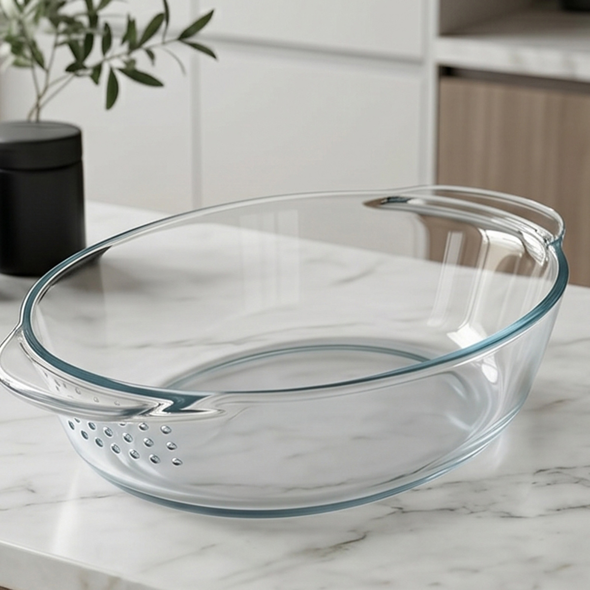 Oval Glass Baking Tray 2.5L