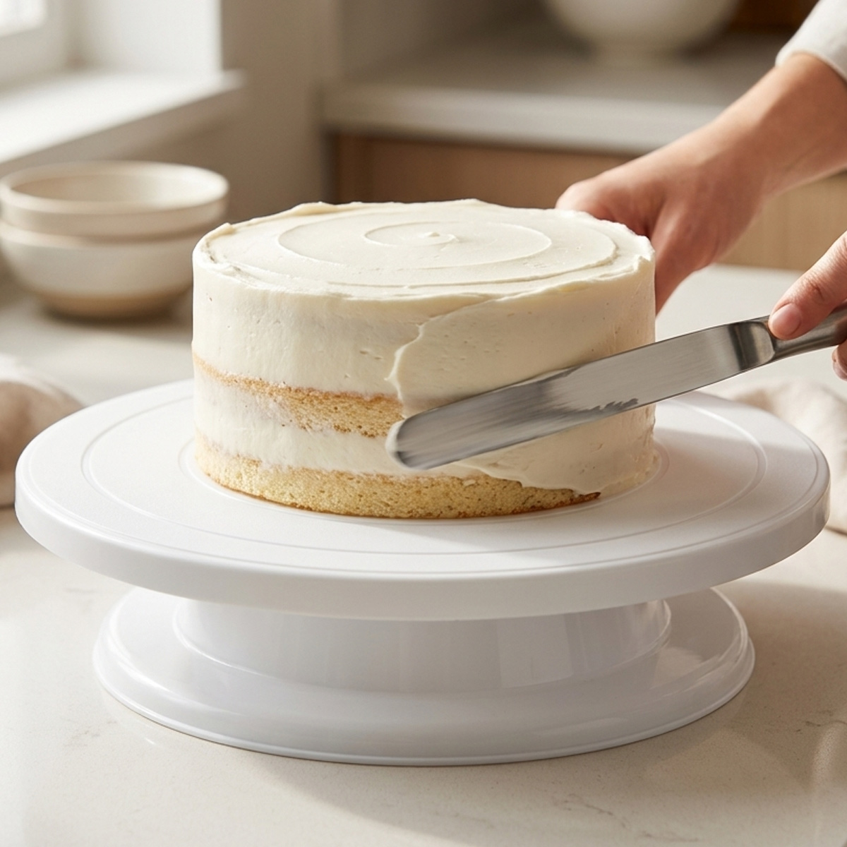 Cake Decorating Stand