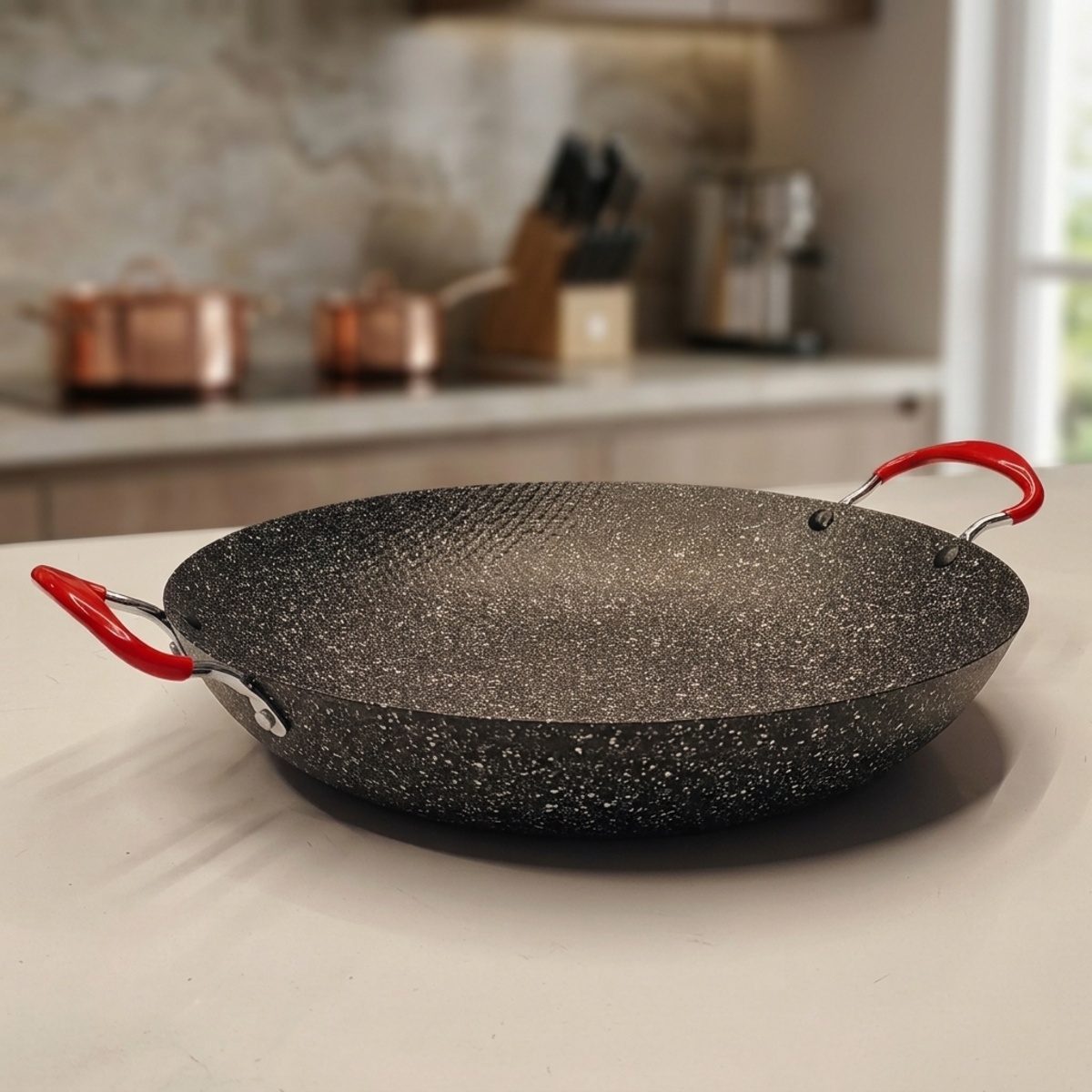 Granite Stir Fry Pan