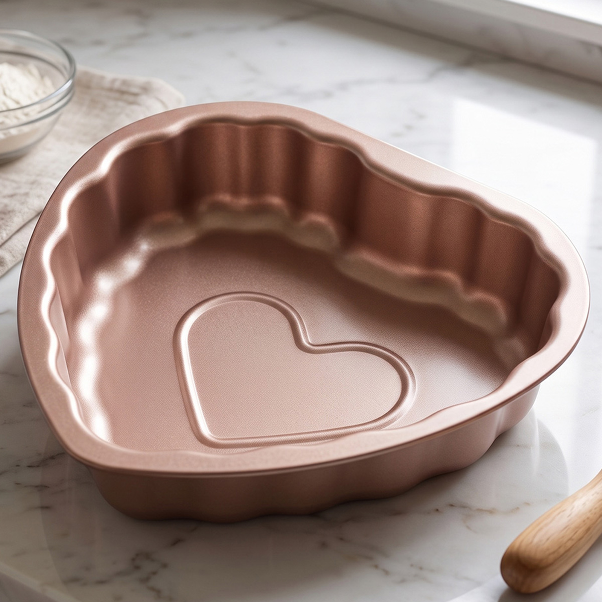 Heart-Shaped Baking Pan