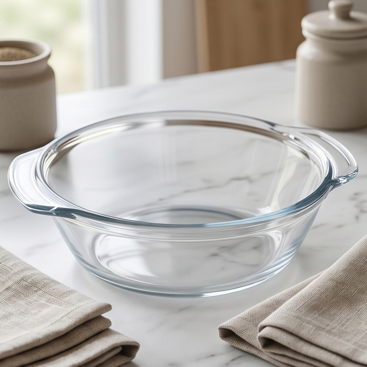 Glass Oven Dish with Cover 1.8L