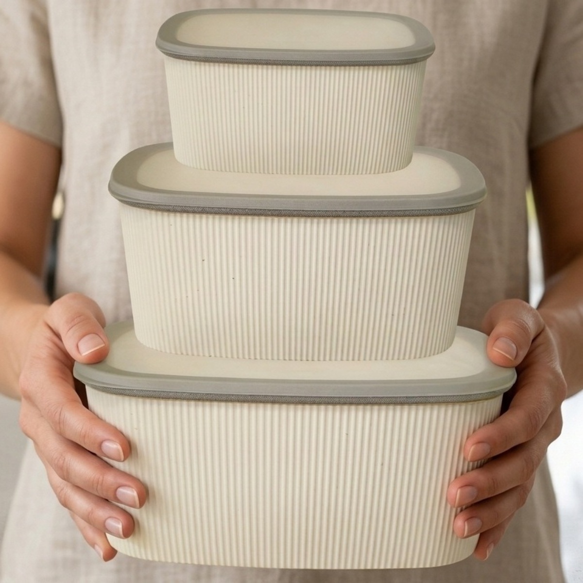 Food Container 3 Pieces Set