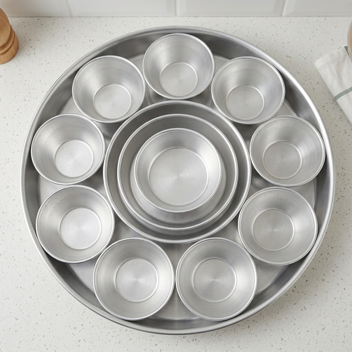 Alumunium Baking Dish 14 Pieces