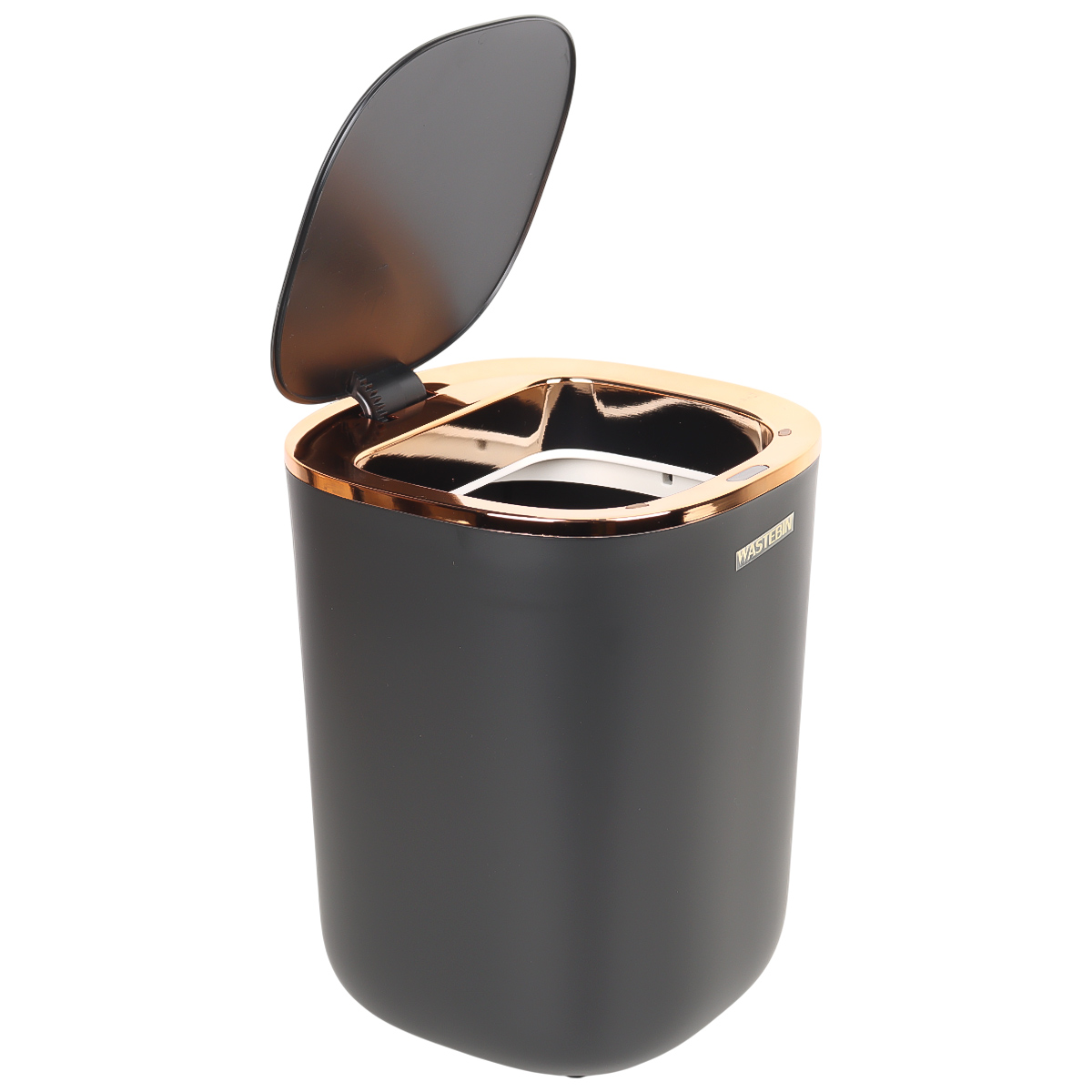 Plastic Dustbin Small With Sensor Grey