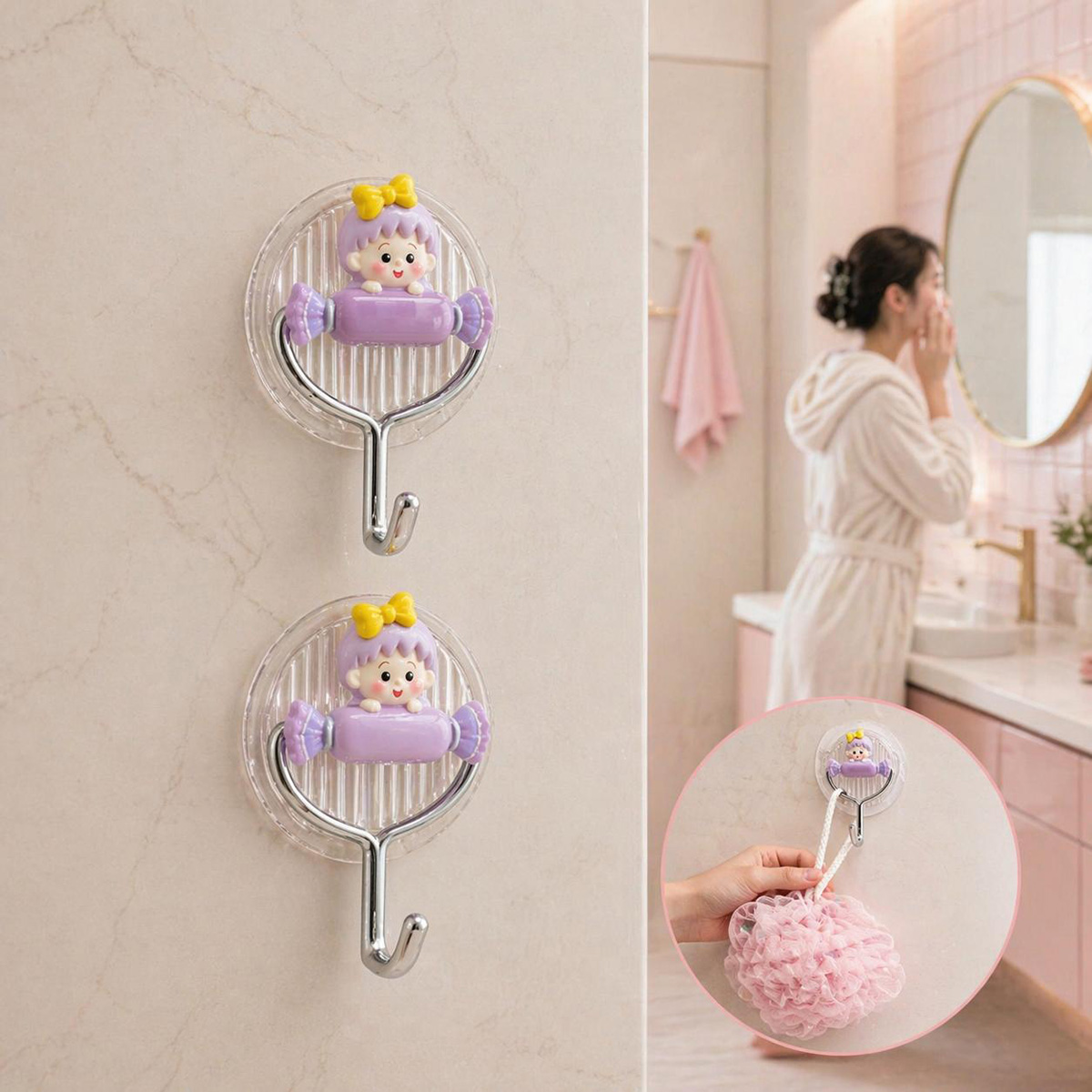 Fancy Hooks 2 Pieces