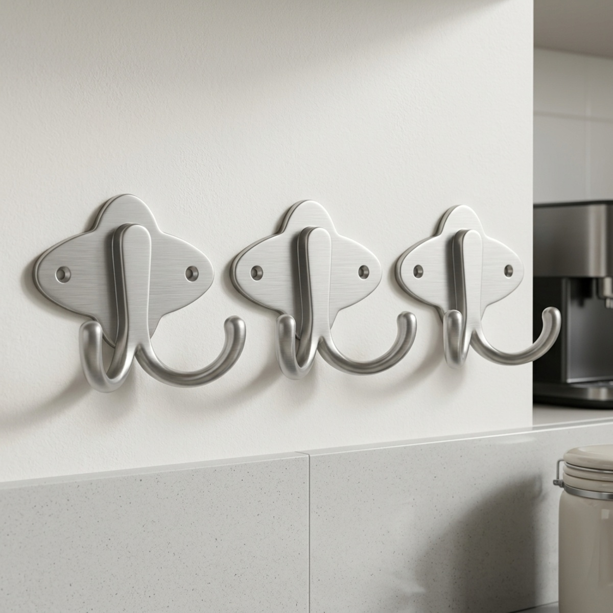 3 Hook Wall Hanger Metal