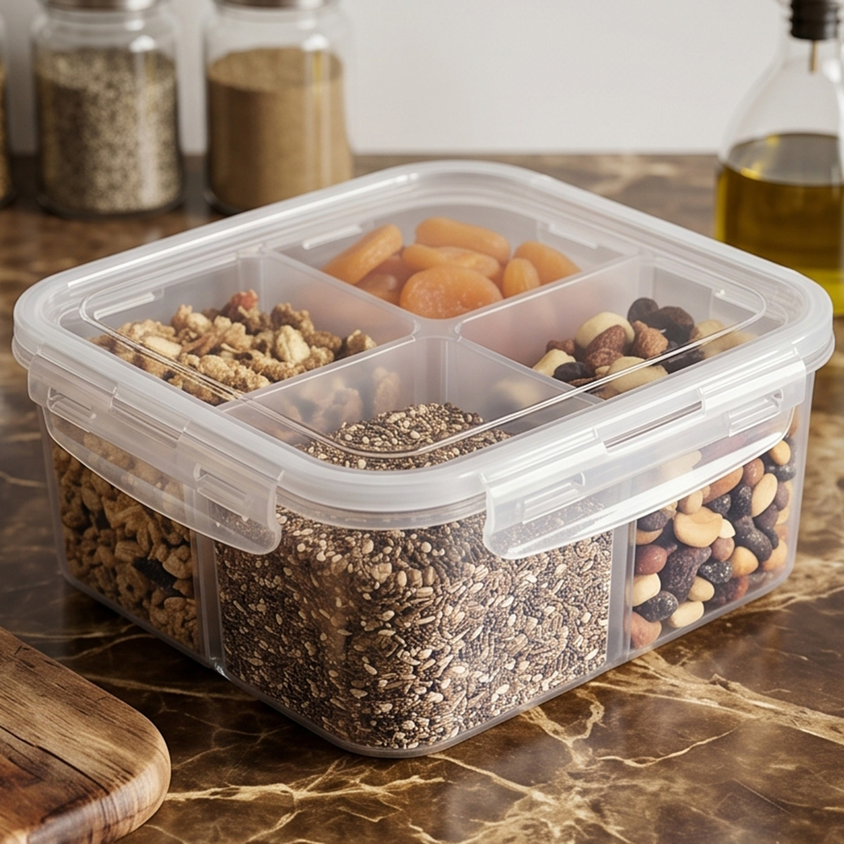 Plastic Storage Box With Cover